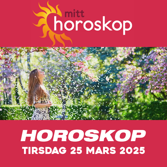 Horoskopets daglige spådommer for Tirsdag 25 Mars 2025