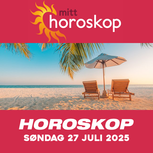 Horoskopets daglige spådommer for Søndag 27 Juli 2025