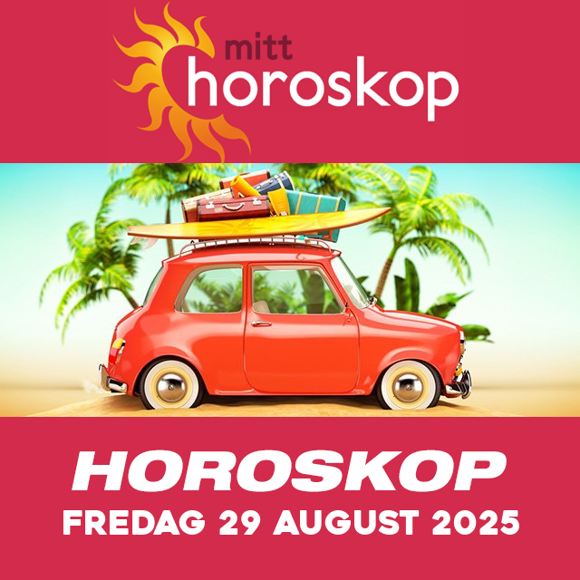 Horoskopets daglige spådommer for Fredag 29 August 2025