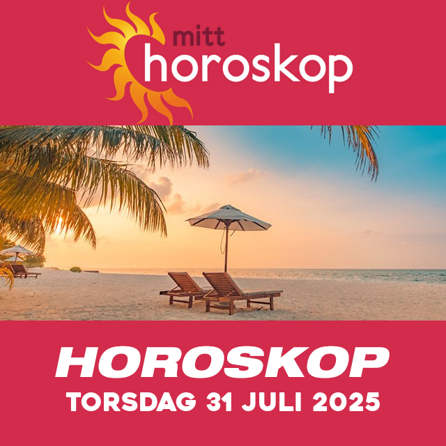 Horoskopets daglige spådommer for Torsdag 31 Juli 2025
