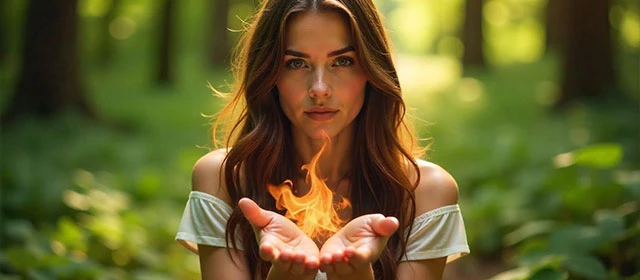 Etter jorden, vannet og luften, her er ilden!